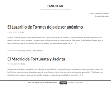 Tablet Screenshot of emiliogil.com